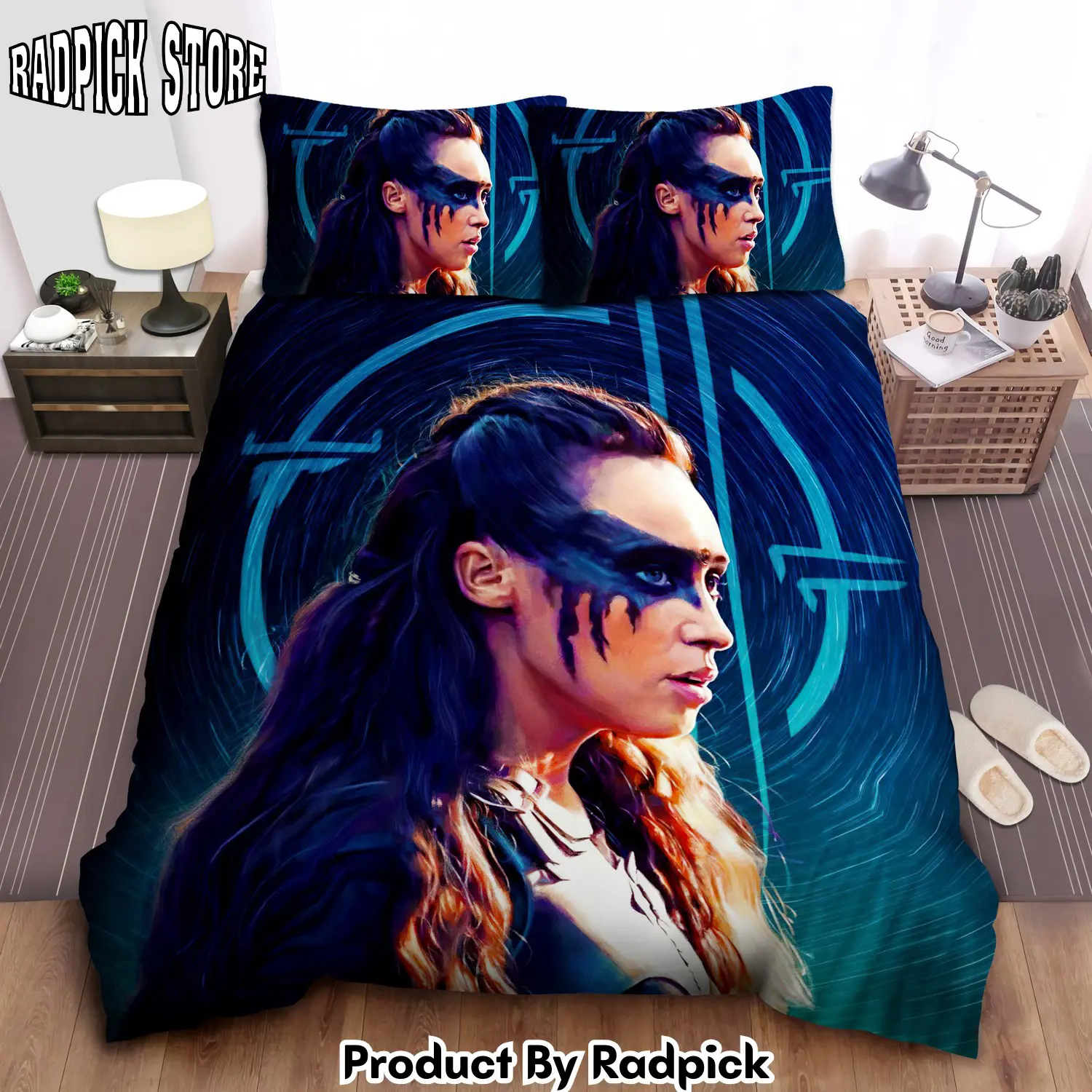 Radpick the 100 lexa digital artwork duvet cover bedroom sets comfortable bedding sets rp3271448